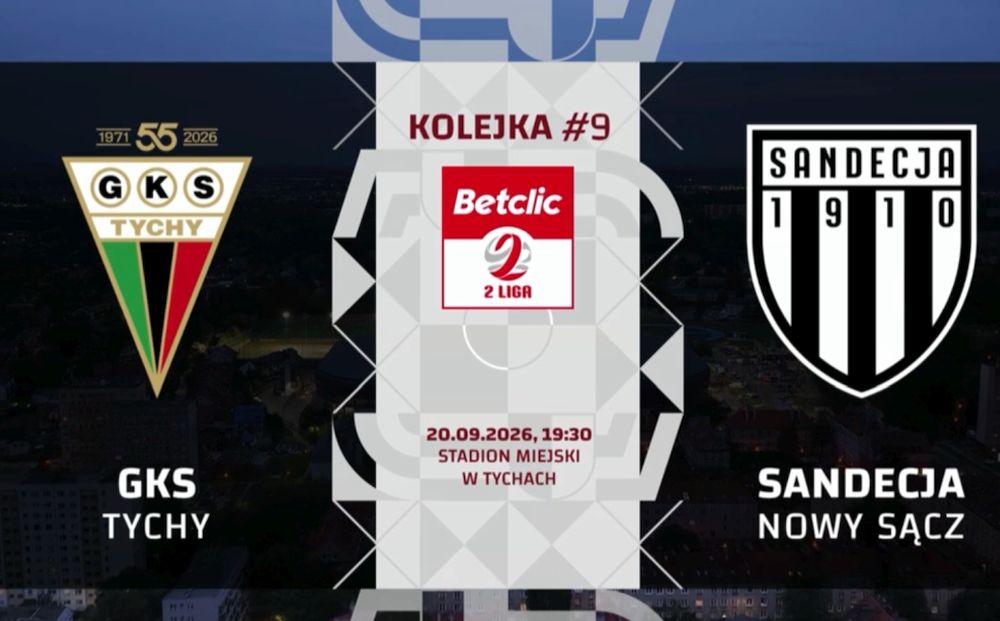 Skrót meczu GKS Tychy - Sandecja Nowy Sącz 0-0 (wideo OnNetwork)
