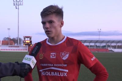 Jakub Jaroch: Zdobyłem bramkę, która dała drużynie impuls