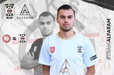 Dmytro Ponomarenko nowym piłkarzem Czarnych Jasło (fot. Krzysztof Paryś/ Czarni Jasło)