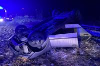 Prezes jednego z podkarpackich klubów uciekł z miejsca wypadku. Miał 2,5 promila