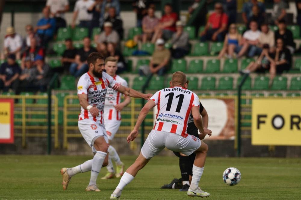 Damian Hilbrycht tylko przez jeden sezon był piłkarzem Apklan Resovii. (fot. Resovia)
