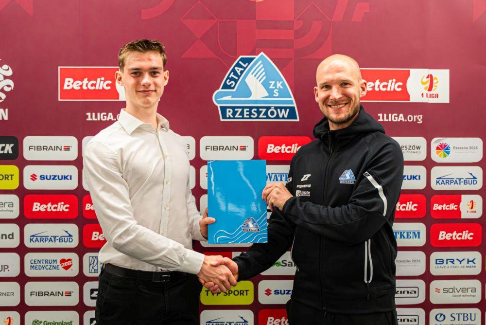 Daniel Zieja z nowym kontraktem w Stali Rzeszów (fot. Stal Rzeszów)