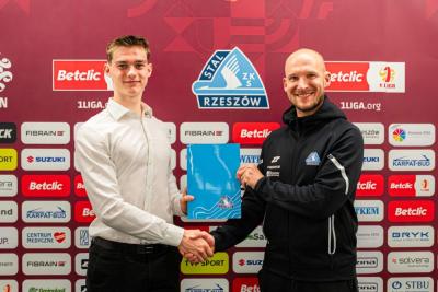 Daniel Zieja z nowym kontraktem w Stali Rzeszów (fot. Stal Rzeszów)