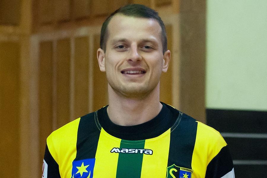 Na zdjęciu Dariusz Frankiewicz jeszcze w barwach Siarki Tarnobrzeg.