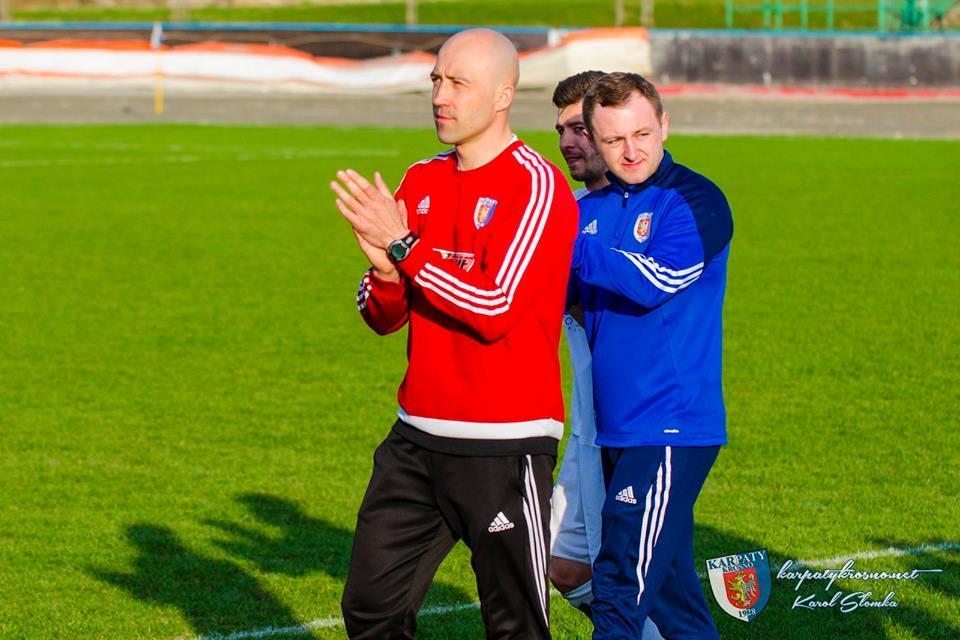 Dariusz Jęczkowski poprowadzi Karpaty Krosno w nadchodzącym sezonie? To wyjaśni się wkrótce (fot. Karol Słomka / Karpaty Krosno)