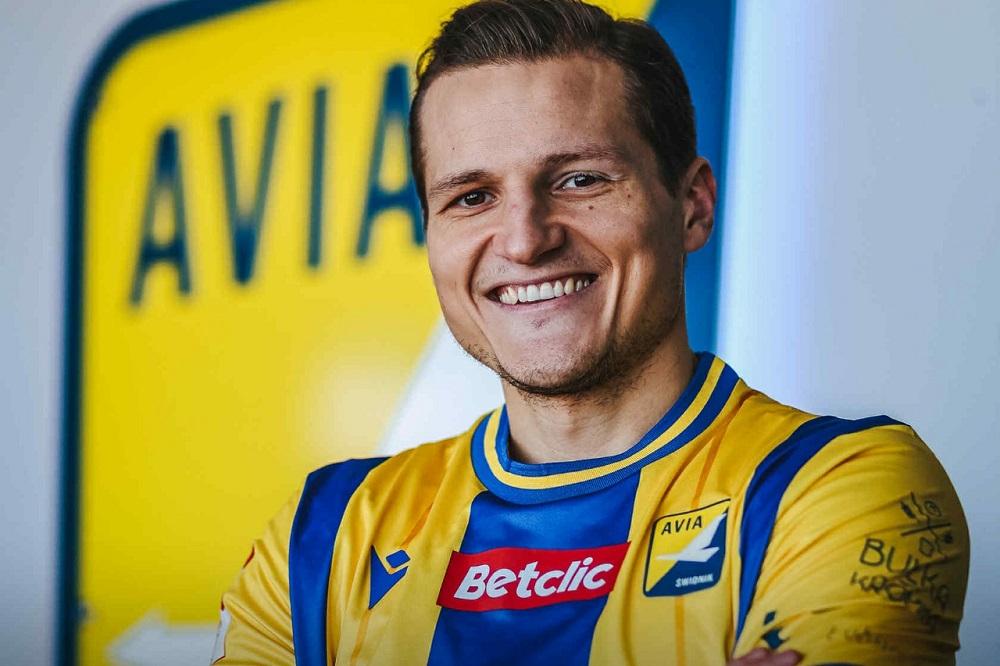 David Niepsuj nowym piłkarzem Avii Świdnik! (fot. Avia Świdnik)