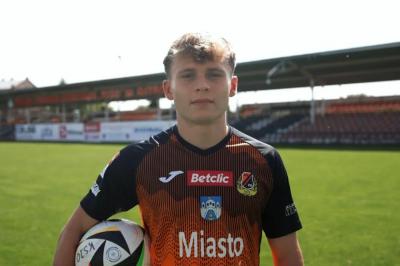 Dawid Zieba wypożyczony do KSZO Ostrowiec Świętokrzyski (fot. KSZO Ostrowiec Świętokrzyski)