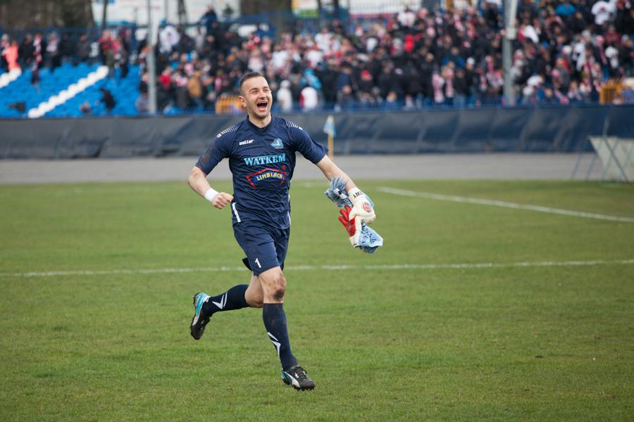 Miłosz Lewandowski ze Stali Rzeszów jest jednym z testowanych przez Izolatora Boguchwała (fot. Marcin Baran)