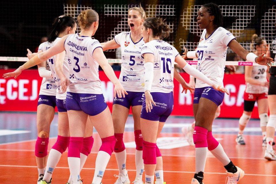 Transmisja meczu PGE Budowlani Łódź - Developres Rzeszów, 26.04.2026 (fot. developres.rzeszow.pl)