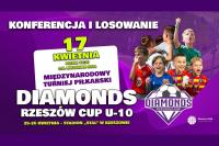 Diamonds Rzeszów Cup 2026 coraz bliżej. Dziś konferencja i losowanie grup
