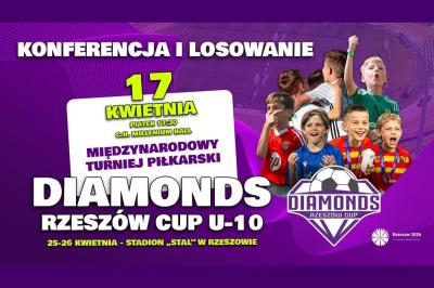 Diamonds Rzeszów Cup 2026 coraz bliżej. Dziś konferencja i losowanie grup
