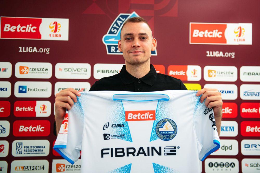 Dominik Połap nowym zawodnikiem Stali Rzeszów (fot. Stal Rzeszów)