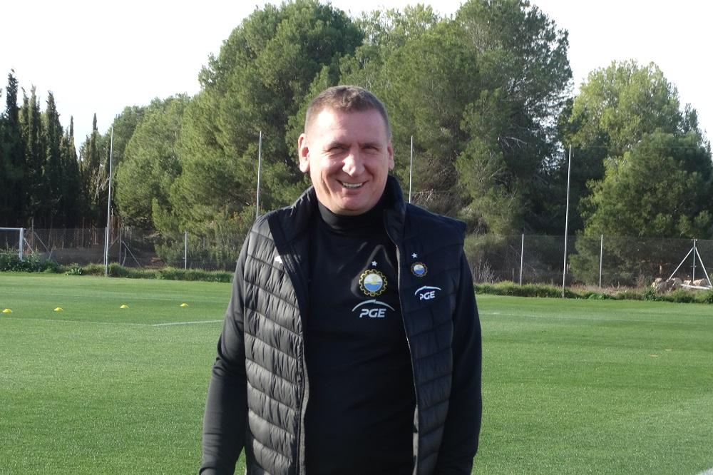 Kamil Kiereś jest delikatnie uśmiechnięty po czterech wiosennych meczach! (fot. własne)