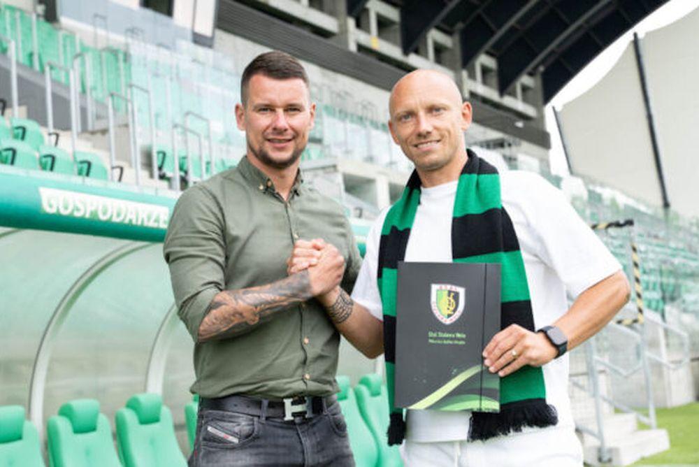 Hubert Tomalski nowym piłkarzem Stali Stalowa Wola (fot. Stal Stalowa Wola)