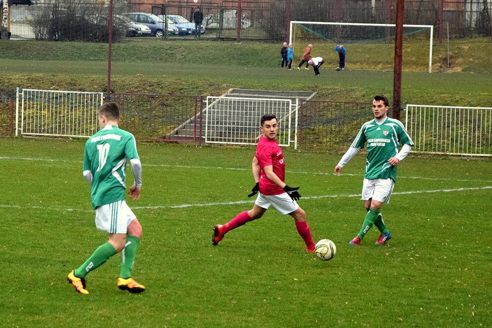 Orzeł Przeworsk w zielonych strojach (fot. Krystian Pietrycha / archiwum)