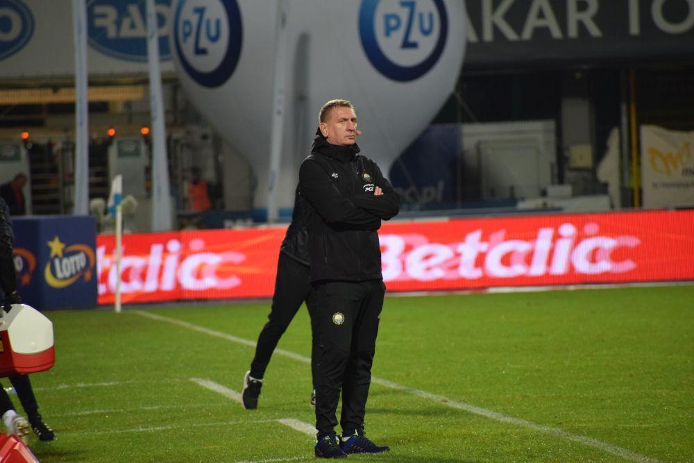 Kamil Kiereś po meczu z Wartą Poznań (fot. Kamila Bik)