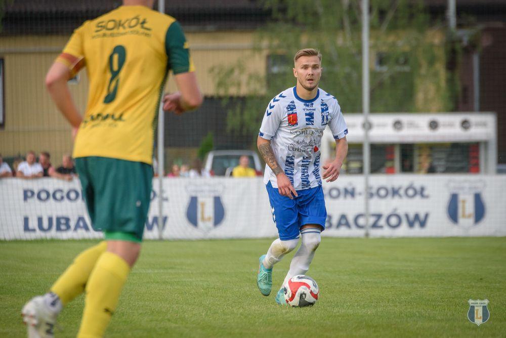 Na zdjęciu Dawid Król (fot. Pogoń-Sokół Lubaczów)