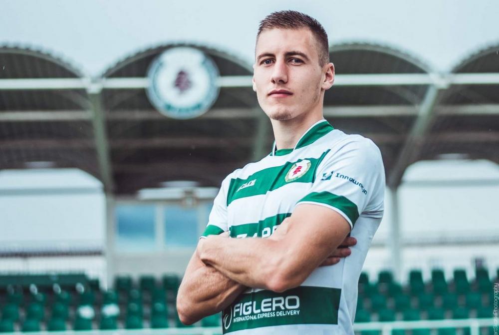 Martin Geci (na zdjęciu) w barwach Cosmosu Nowotaniec strzelił 22 gole (fot. Robert Skalski)