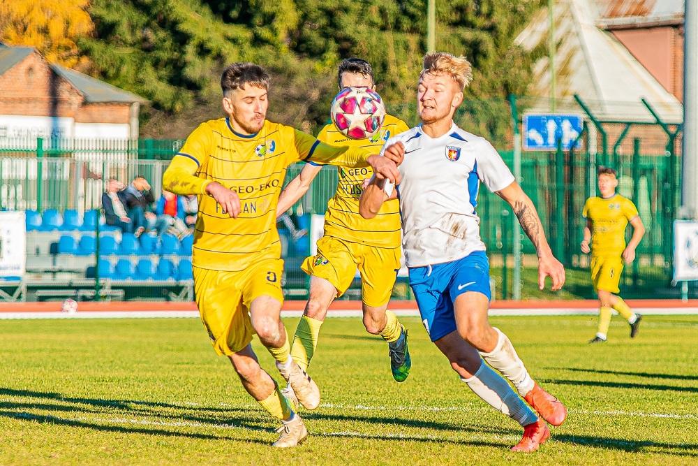Ekoball Stal Sanok zremisowała z Karpatami Krosno. (fot. Konrad Kwolek)