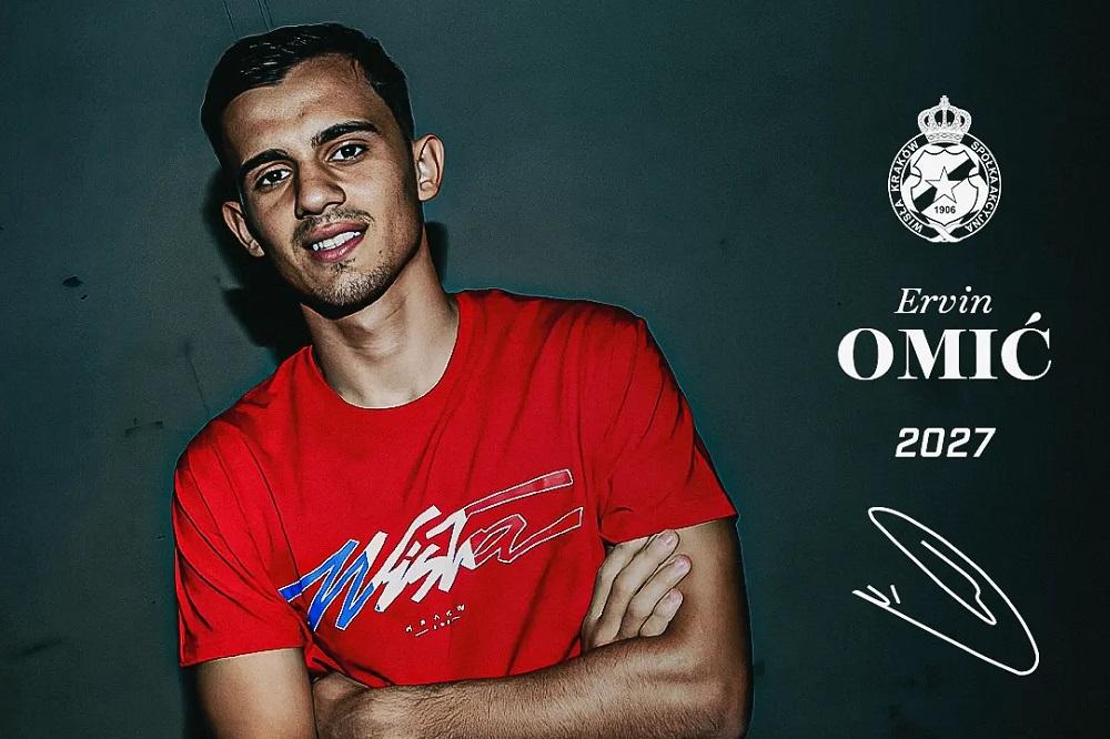 Ervin Omić został nowym piłkarzem Wisły Kraków! (fot. Wisła Kraków)