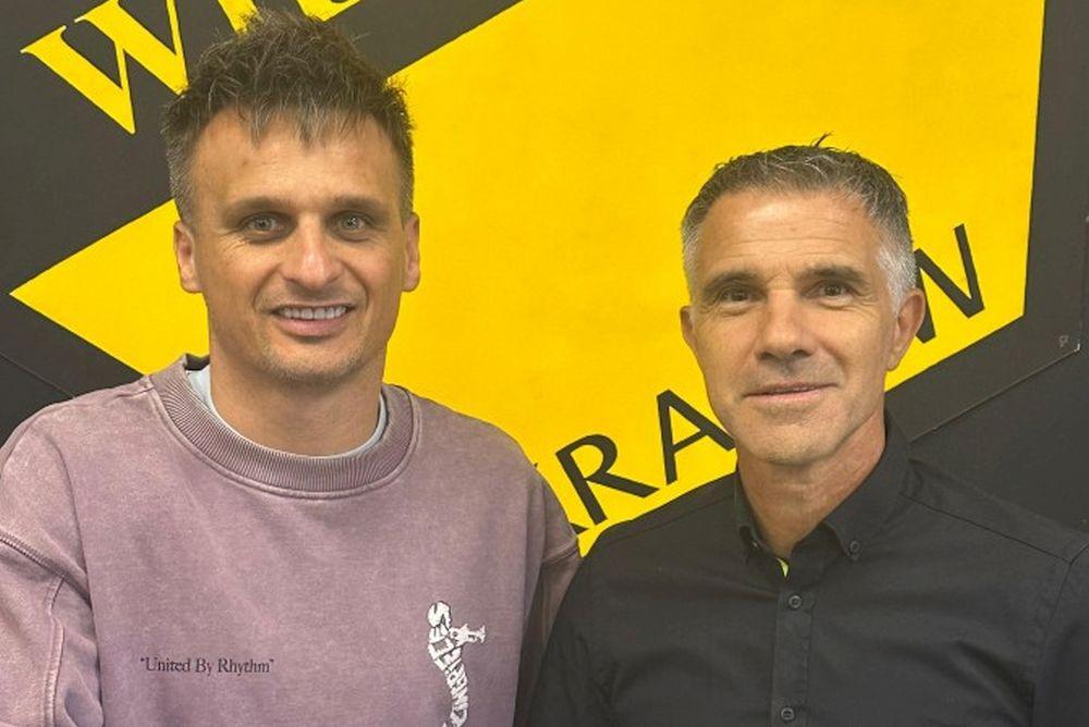 Gino Lettieri nowym trenerem Wieczystej Kraków (fot. Wieczysta Kraków)