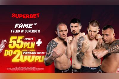 Fame 32 typować możesz tylko w Superbet.