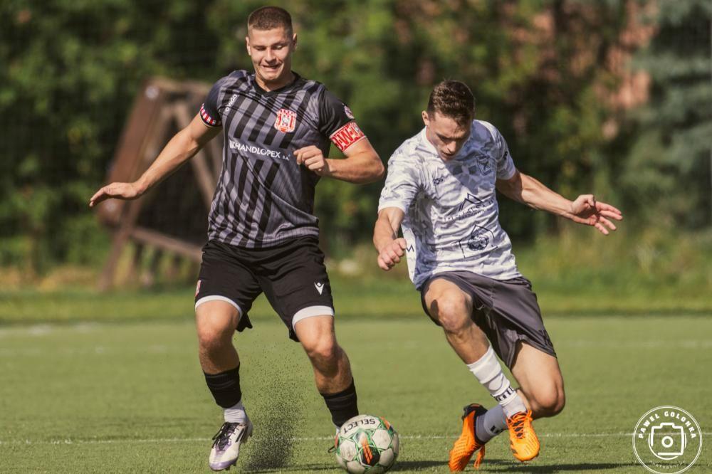 Filip Mikrut (z lewej) został zgłoszony do rozgrywek w barwach Sokoła Kolbuszowa Dolna (fot. P. Golonka/ Resovia)