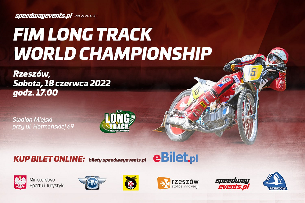 FIM Long Track World Championskip odbędzie się w Rzeszowie 18 czerwca