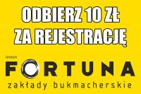 Odbierz darmowe 10 zł w Fortunie. Bez wpłat!