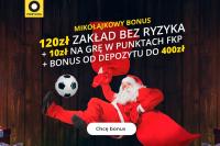 Mikołajkowa promocja od Fortuny. Dużo kasy do zgarnięcia!