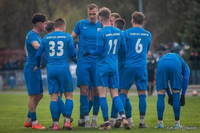 Karpaty zwycięskie po zaciętym meczu w Wiśniowej!