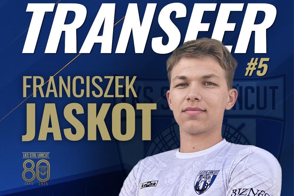 Franciszek Jaskot nowym piłkarzem SPEC Stali Łańcut! (fot. Stal Łańcut)