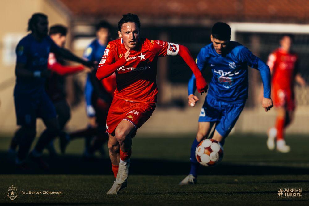 Wisła Kraków zremisowała w pierwszym sparingu (fot. Bartek Ziółkowski)