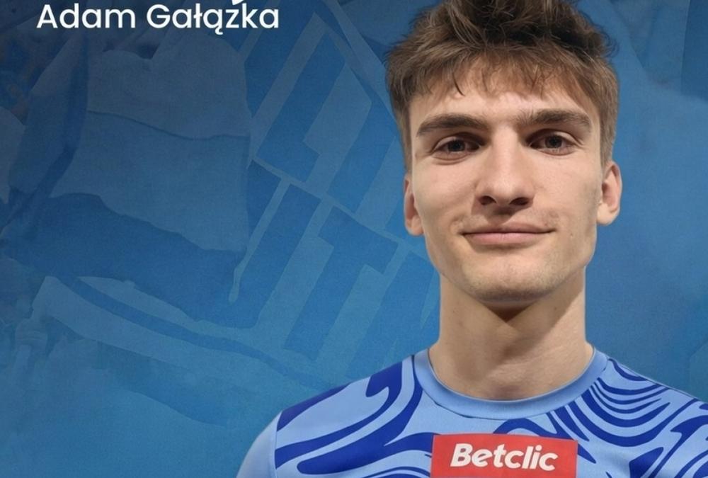 Adam Gałązka nowym zawodnikiem Hutnika Kraków (fot. Hutnik Kraków)