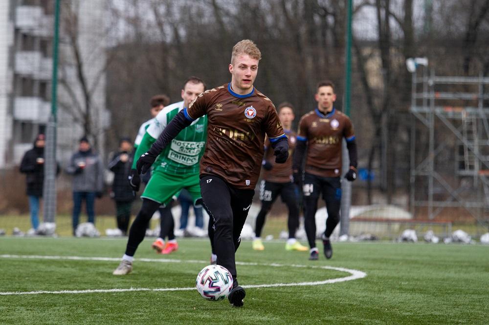 Garbarnia Kraków wygrała 3-1 z Wisłoką Dębica w meczu sparingowym. (fot. Garbarnia)