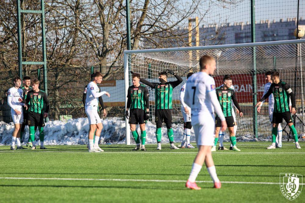Stal Stalowa Wola testowała pięciu zawodników w sparingu (fot. Daniel Tracz)