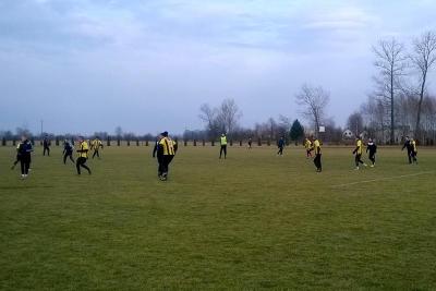 Zdjęcie ze sparingu Granica Stubno - LKS Skołoszów.