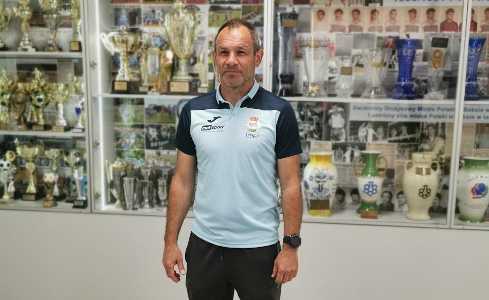 Na zdjęciu Grzegorz Lorek, nowy trener Igloopolu Dębica.