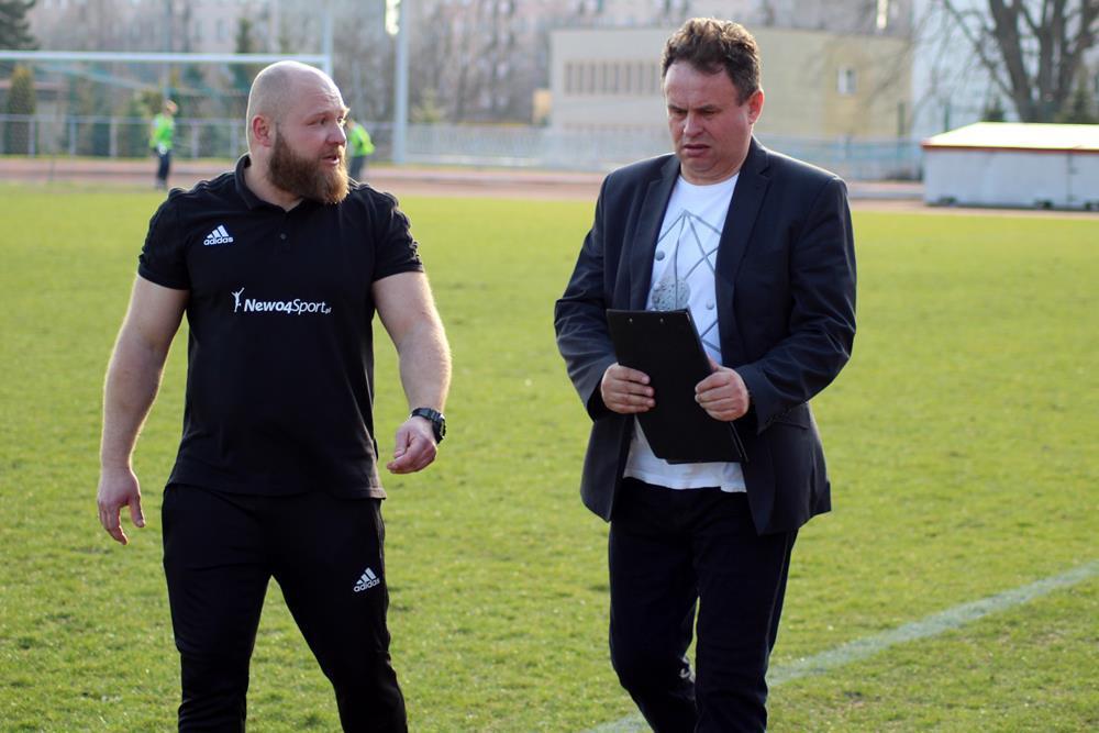 Grzegorz Sitek (z lewej) zrezygnował z pracy w Wólczance (fot. archiwum)