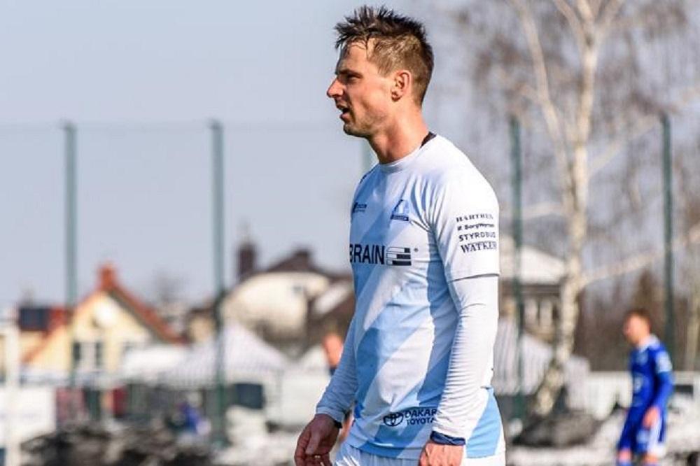 Grzegorz Goncerz nieelegancko zachował się w meczu z Lechem II Poznań. (fot.