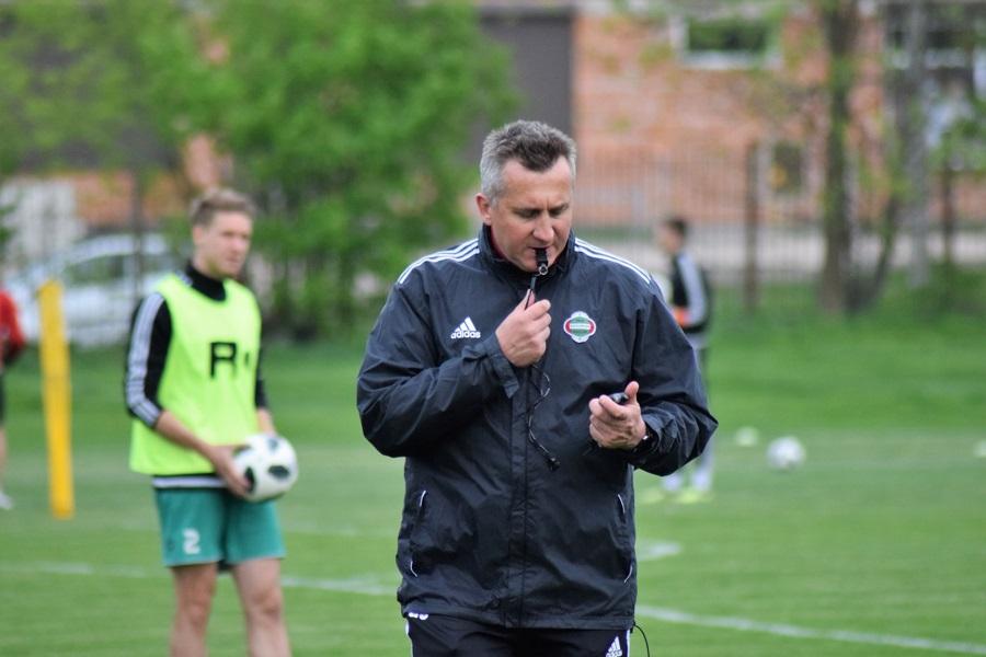 Grzegorz Opaliński (na zdjęciu) tylko przez pół roku prowadził Polonię Przemyśl. (fot. archiwum)