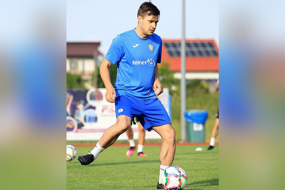 Na zdjęciu Hubert Siepierski (fot. Błękitni Ropczyce)