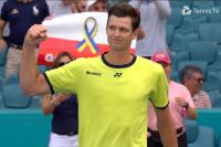 Hurkacz pokonał Medvedeva i awansował do półfinału turnieju w Miami!