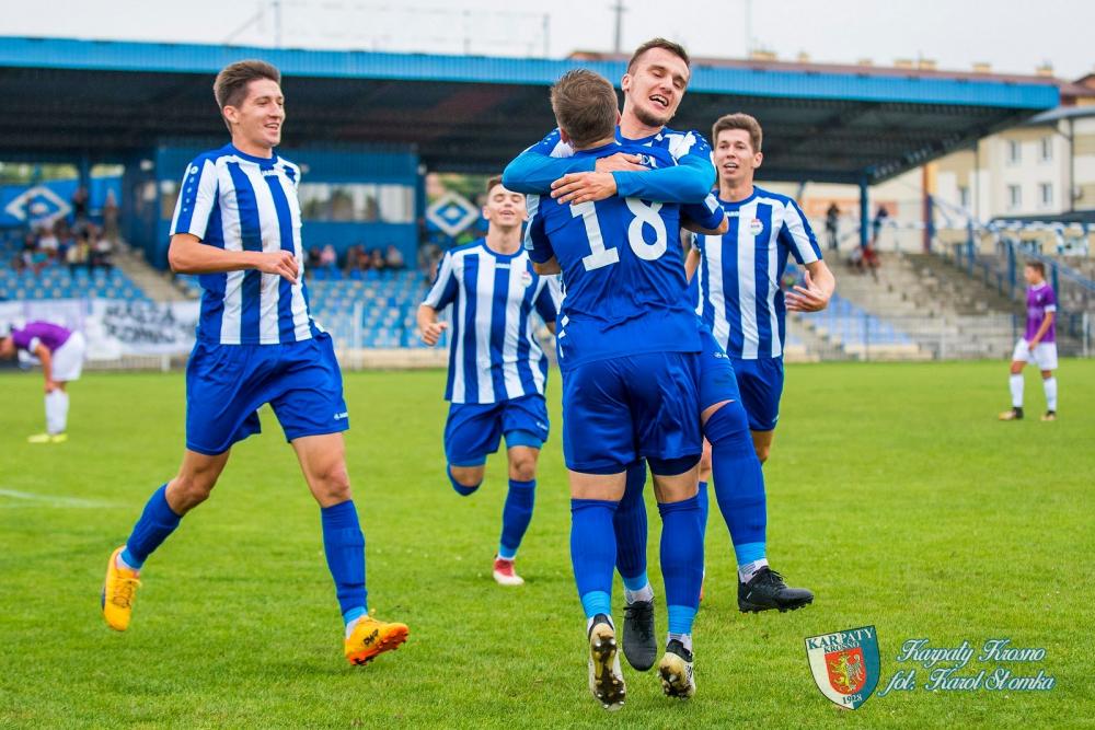 Igloopol Dębica pokonał Karpaty Krosno. (fot. Karpaty Krosno/Karol Słomka)