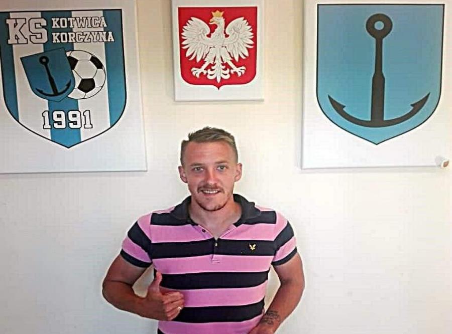 Patryk Fryc nie trafi do Apklan Resovii. (fot. Kotwica Korczyna)