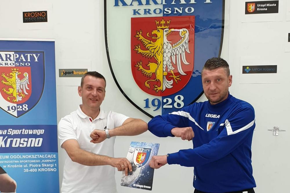 Łukasz Zych został Dyrektorem Sportowym w Karpatach Krosno. (fot. Karpaty Krosno)