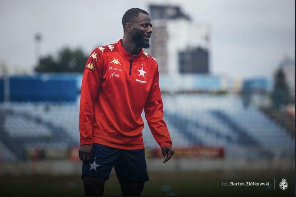 Joseph Colley zostanie w Wiśle Kraków. Transfer do Wieczystej nie dojdzie do skutku (fot. Bartek Ziółkowski)