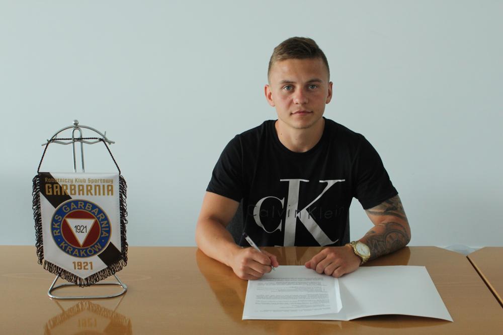 Rafał Surmiak zagra w Garbarni (fot. Garbarnia Kraków)