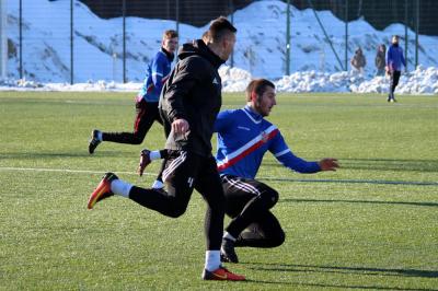 Stal Stalowa Wola pokonała Polonię Przemyśl w sparingu (fot. Radosław Kuśmierz)