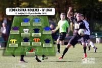 Jedenastka kolejki - 4 liga podkarpacka (12. kolejka - 12/13 października 2019)